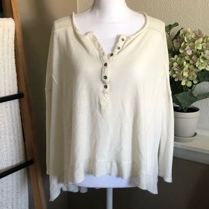 Free People Thermal Henley